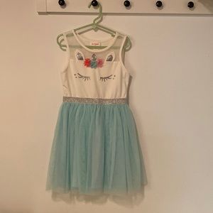Cat and Jack Unicorn Dress. Size 6/6x. EUC.